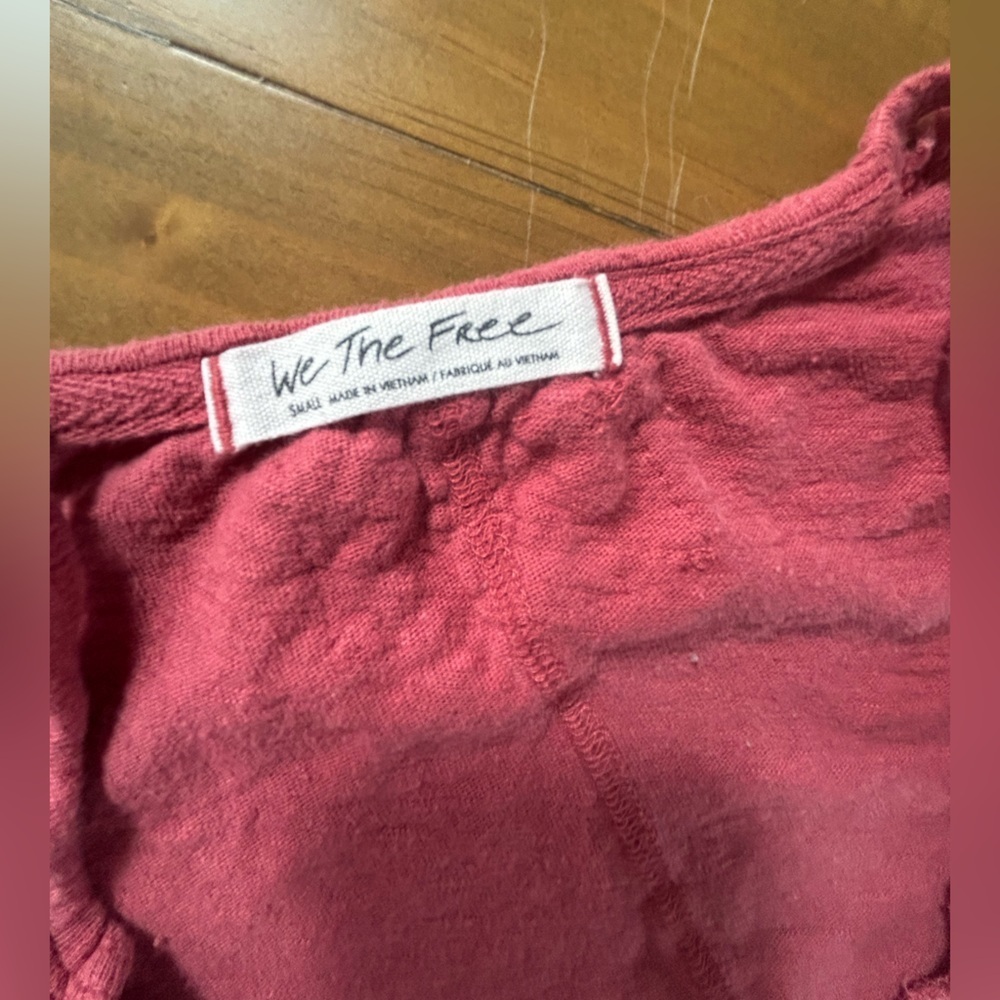 We the Free (Free People) Linen Blend Over U Top - Picture 10 of 12